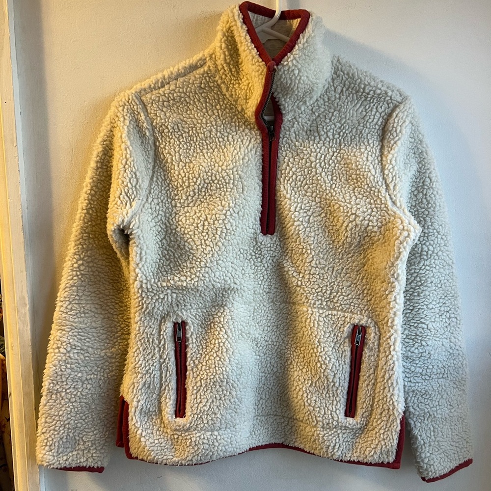 Marine Layer fleece warm lined Pullover  XS